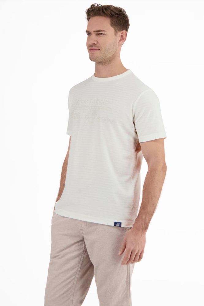 T SHIRT MET TEKST 2533025 103 BROKEN WHITE